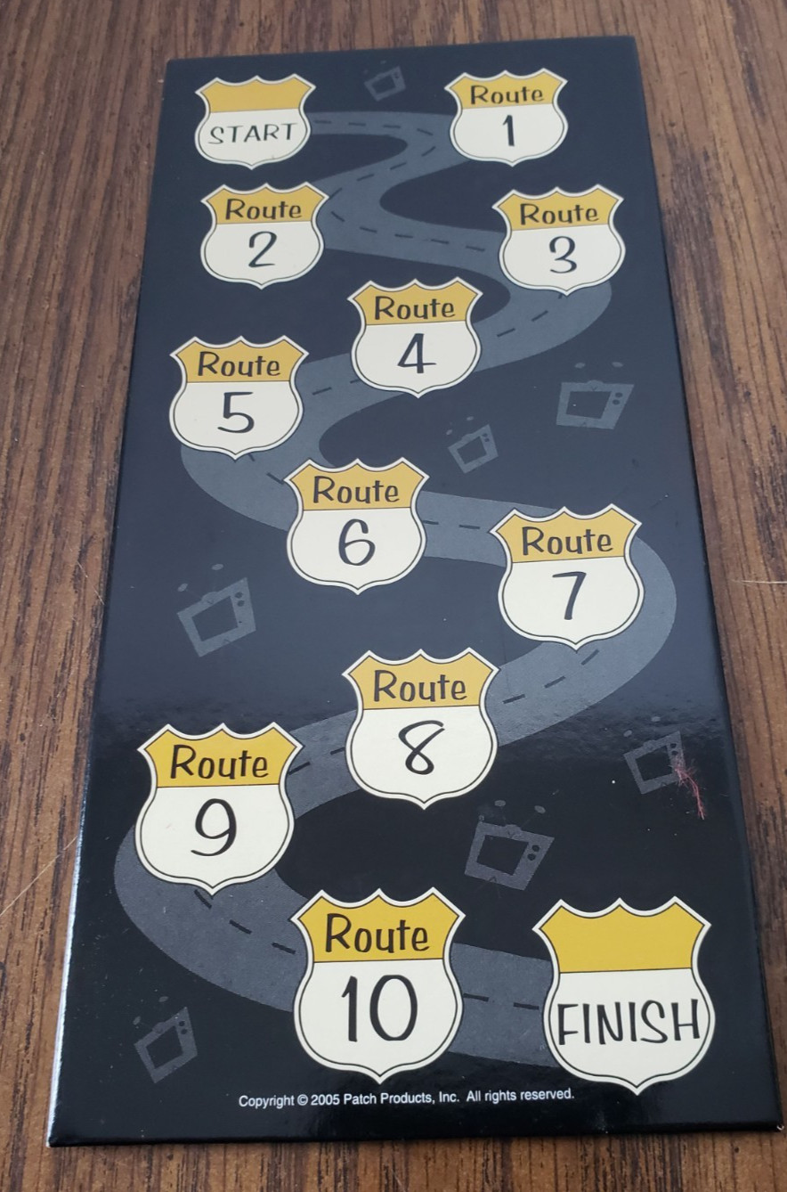 Patch Trivia TV Tube Road Trip Quizwit Game Travel Magnetic Board 10 To Adult