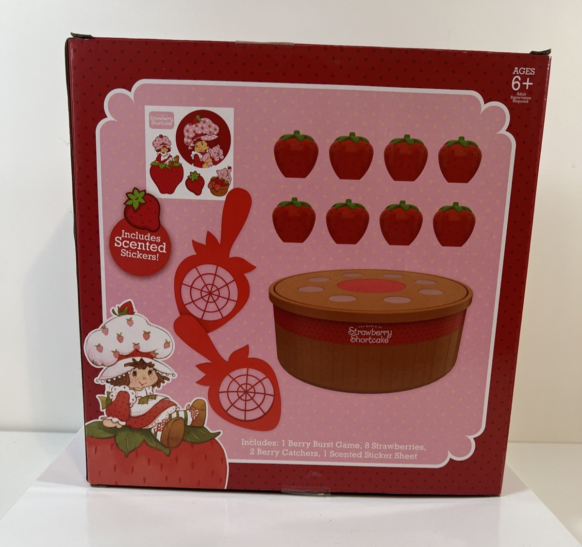 Strawberry Shortcake Berry Basket Burst Motorized Game! Family Game Night!
