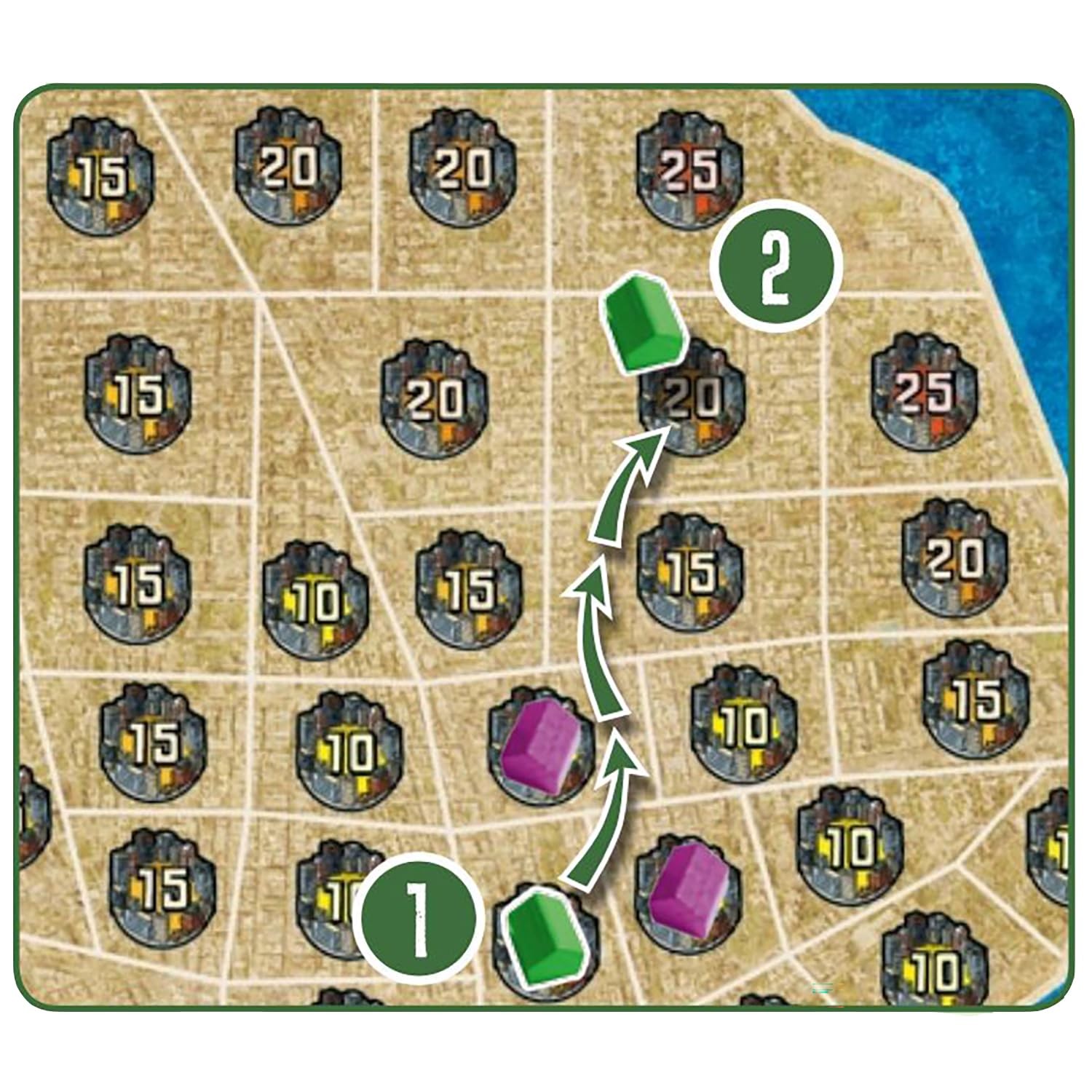 Power Grid Bremen Manhattan Economic Strategy Board Game for 2 to 6 Players