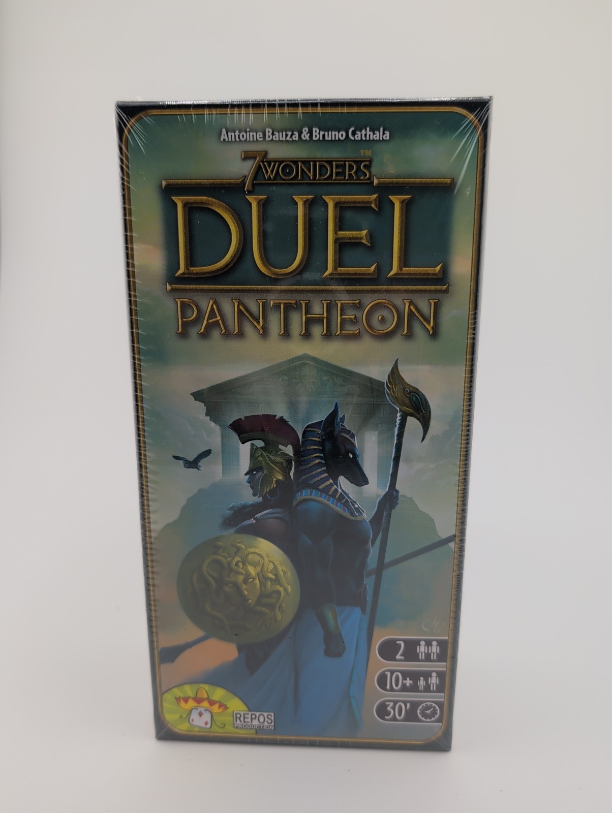 New – Repos Production 7 Wonders Duel: Pantheon Expansion – Ages 10+ | 2 players