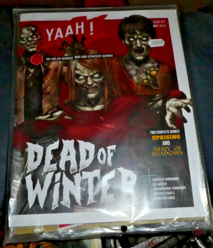 Flying Pig Games: Yaah! Magazine Issue 2: Dead of Winter: Unpunched