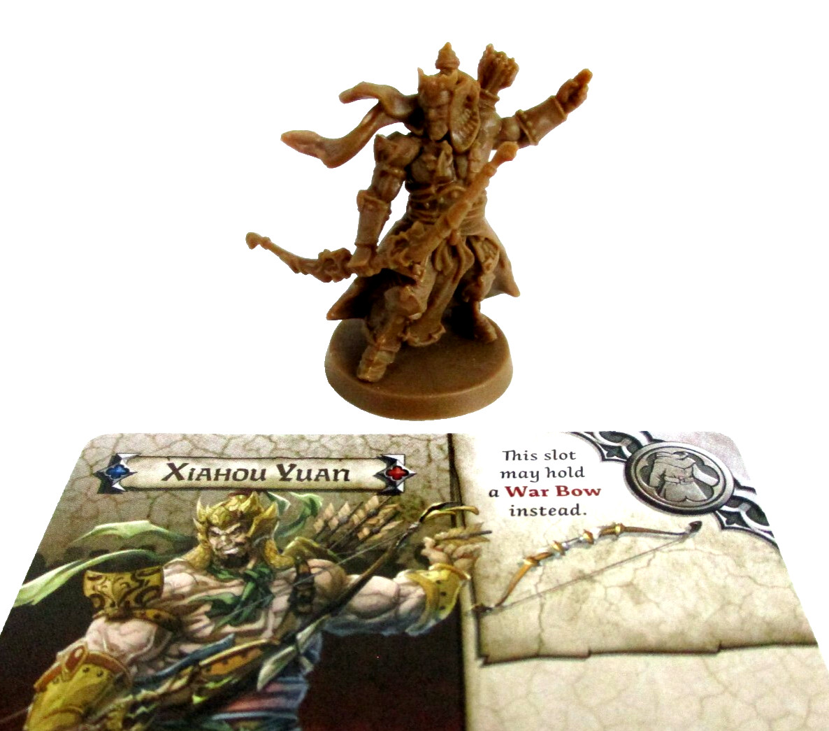 ZOMBICIDE: White Death Frozen Fortress XIAHOU YUAN Mini & Card NEW!!