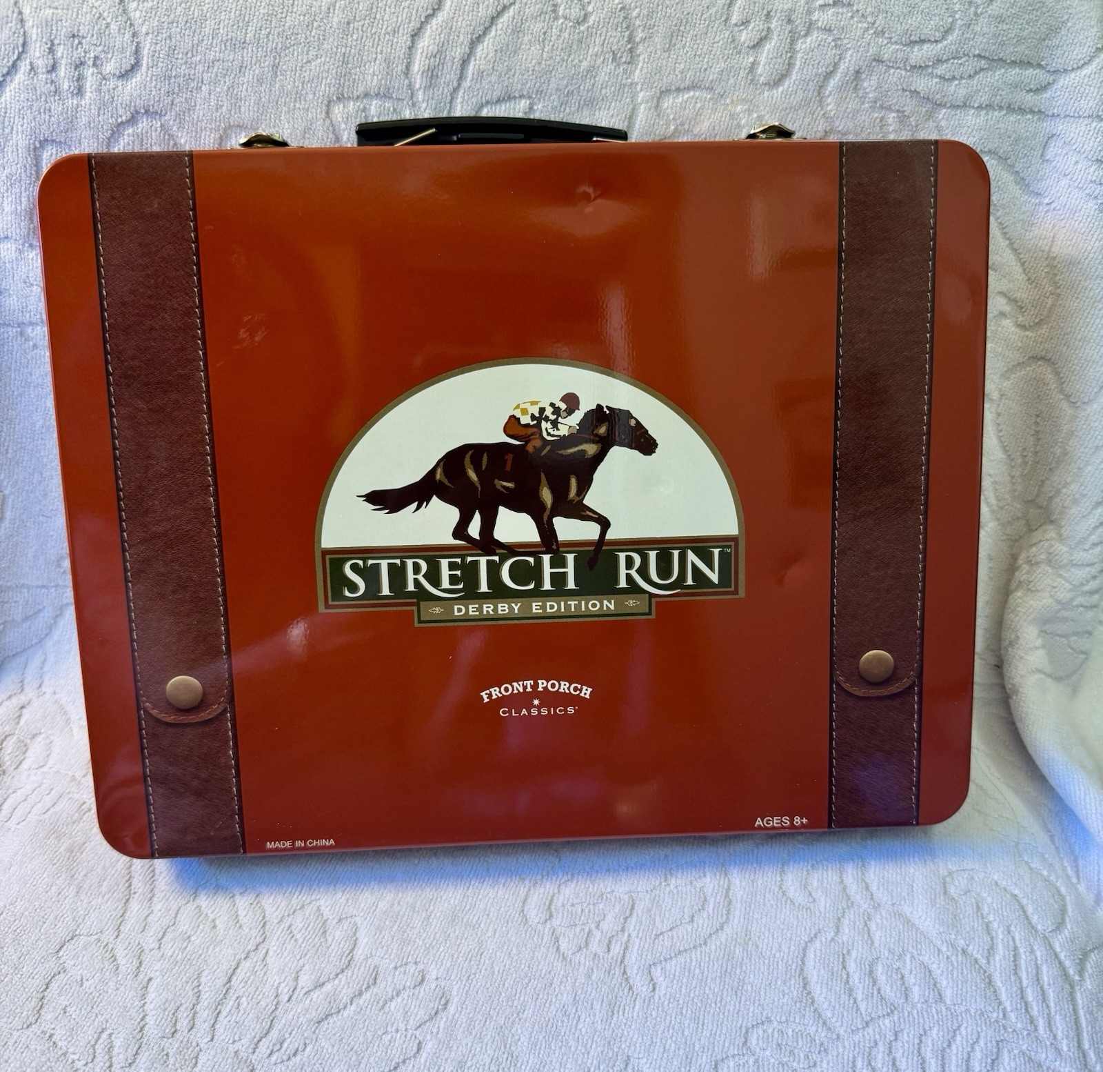 OLD CENTURY STRETCH RUN HORSE RACING GAME FRONT PORCH CLASSICS, INC. AGES 8+
