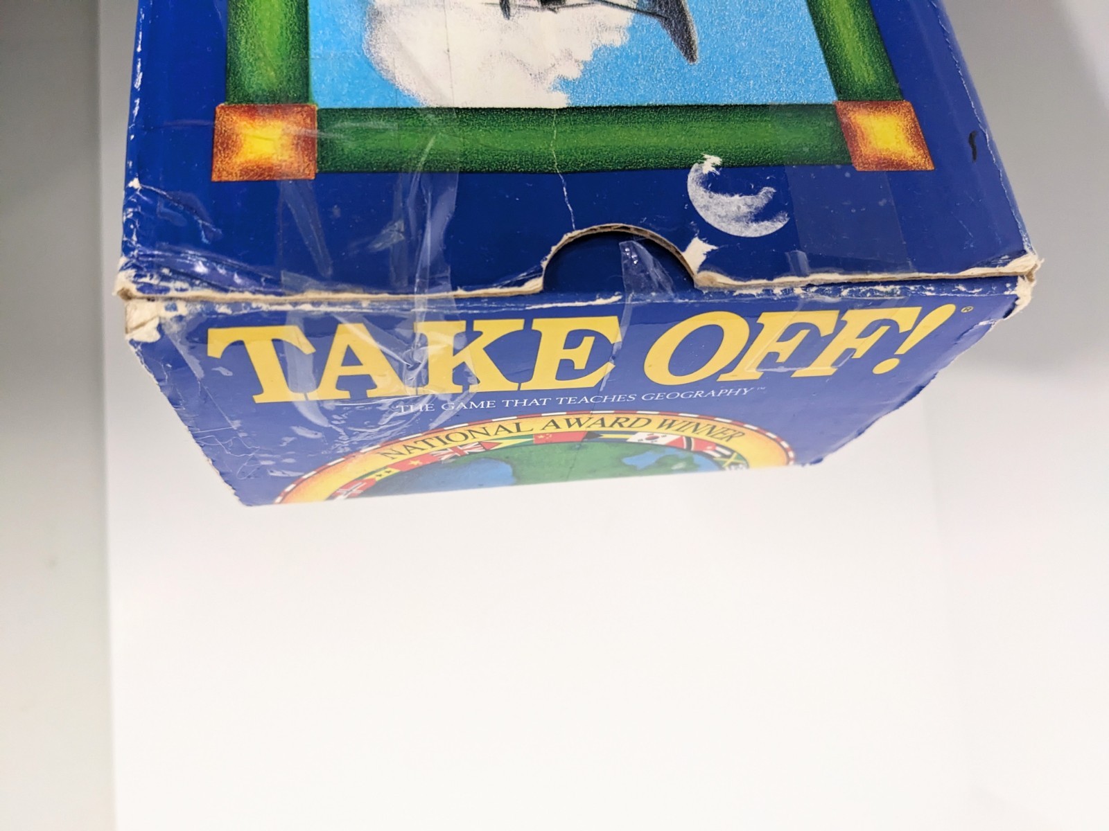 Take Off Kids Board Game Complete 1997 Educational Homeschool World Geography