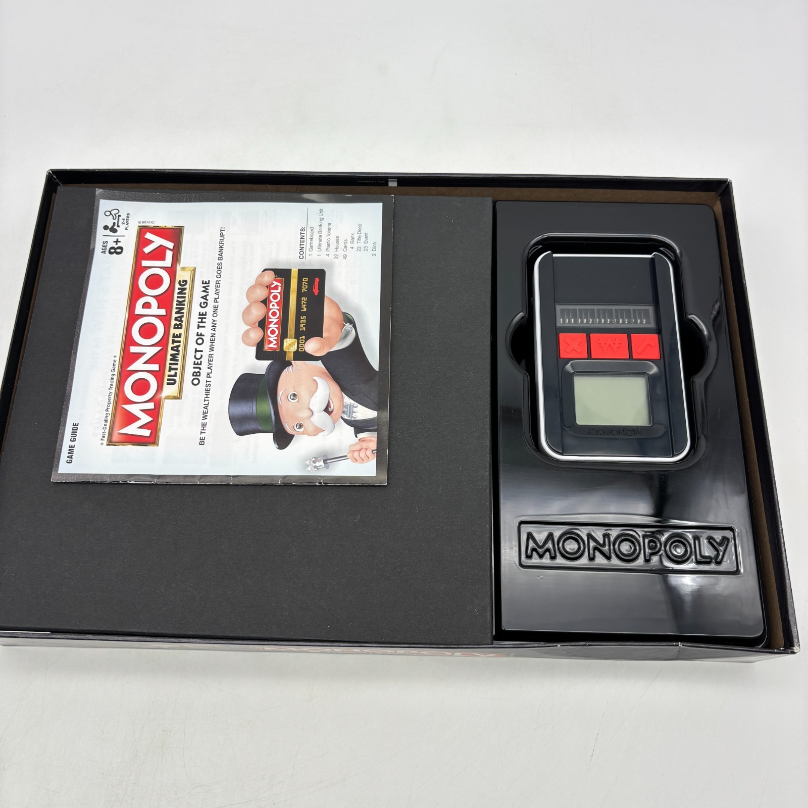 Monopoly Ultimate Banking COMPLETE UNIT WORKS Hasbro 2016 Electronic