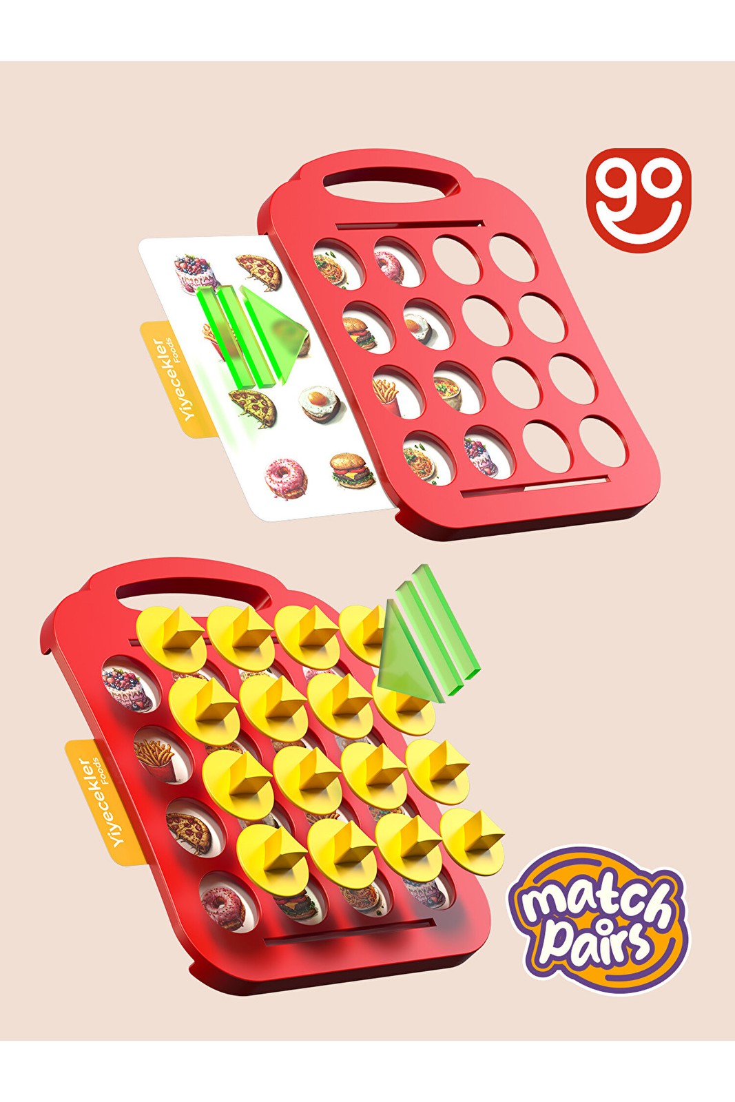 Memory Match Pairs Card Game Educational Toy 3+ Years – Rigor Universe