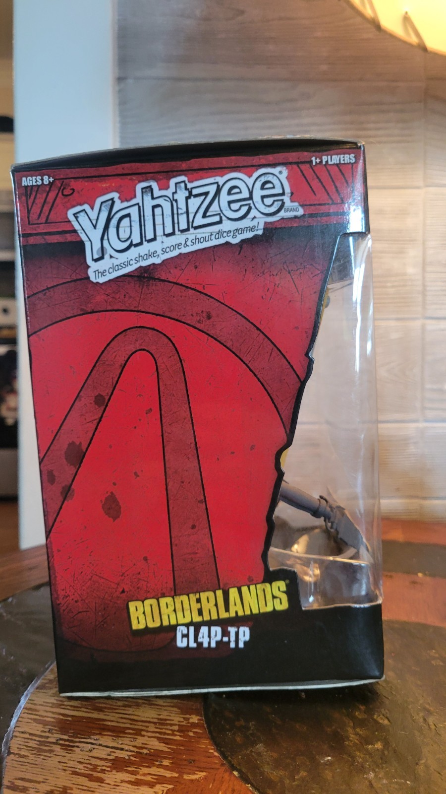 Yahtzee Borderlands Clap Trap Collectible Toy Figure Game CL4P-TP