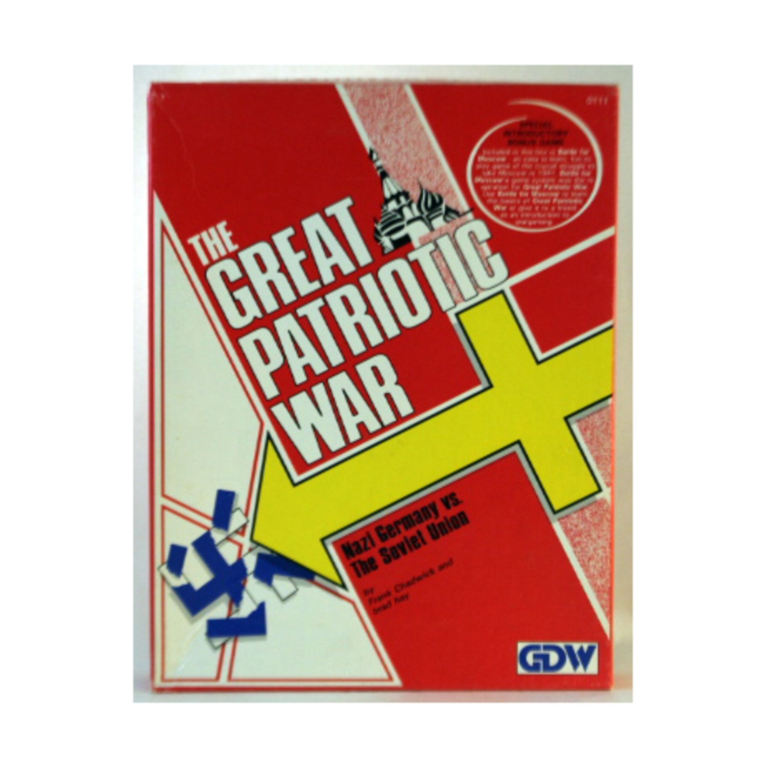 GDW Wargame Great Patriotic War Box Fair/VG+