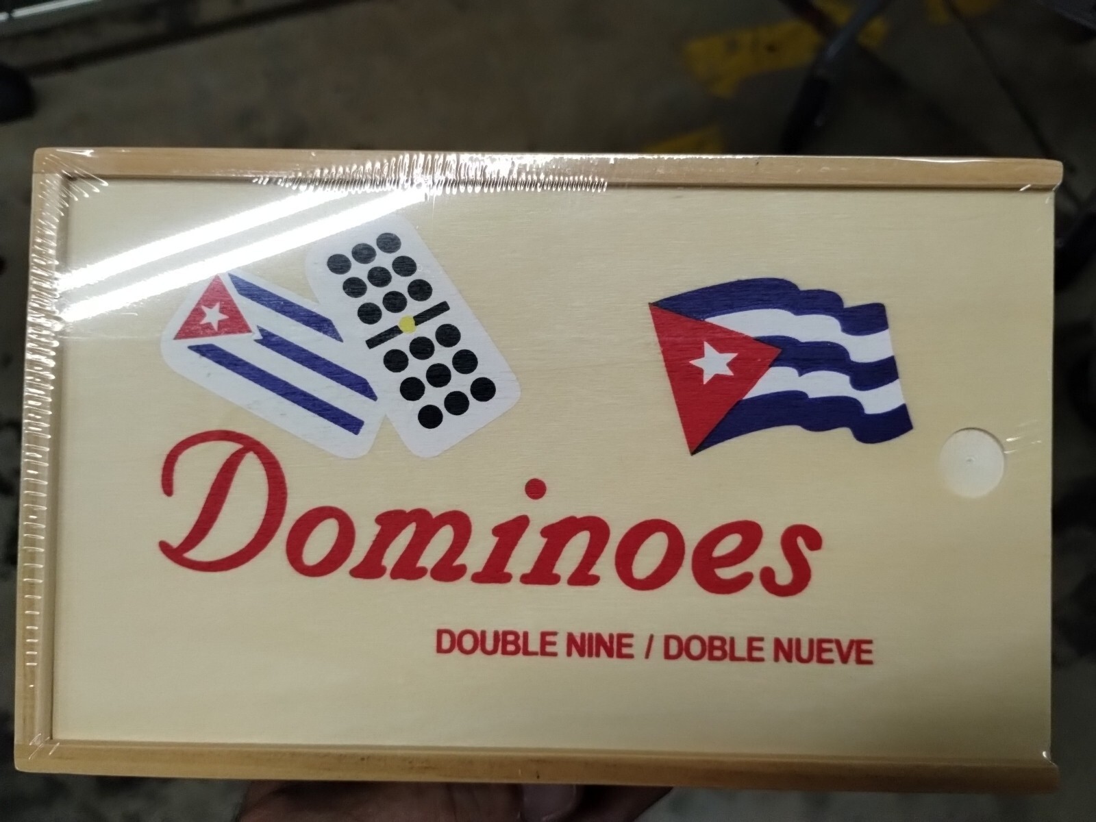 Domino Cuban (DOMINO CUBANO DOBLE NUEVE) double NINE DOMINOES Fun Game Juego