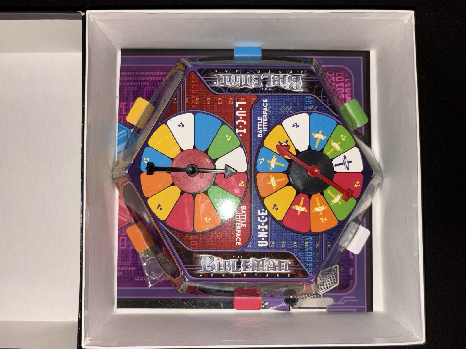 The Bible Man Adventures Board Game 2001 Talicor: 2-4 Players, Ages 3 & Up
