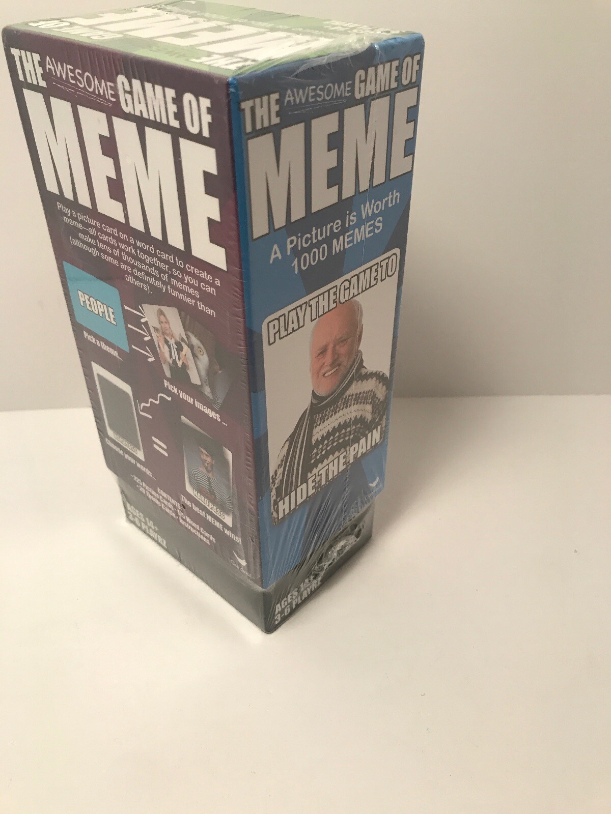 The Awesome Game of Meme Cards NEW Sealed Box Ages 14+ 3-6 Players