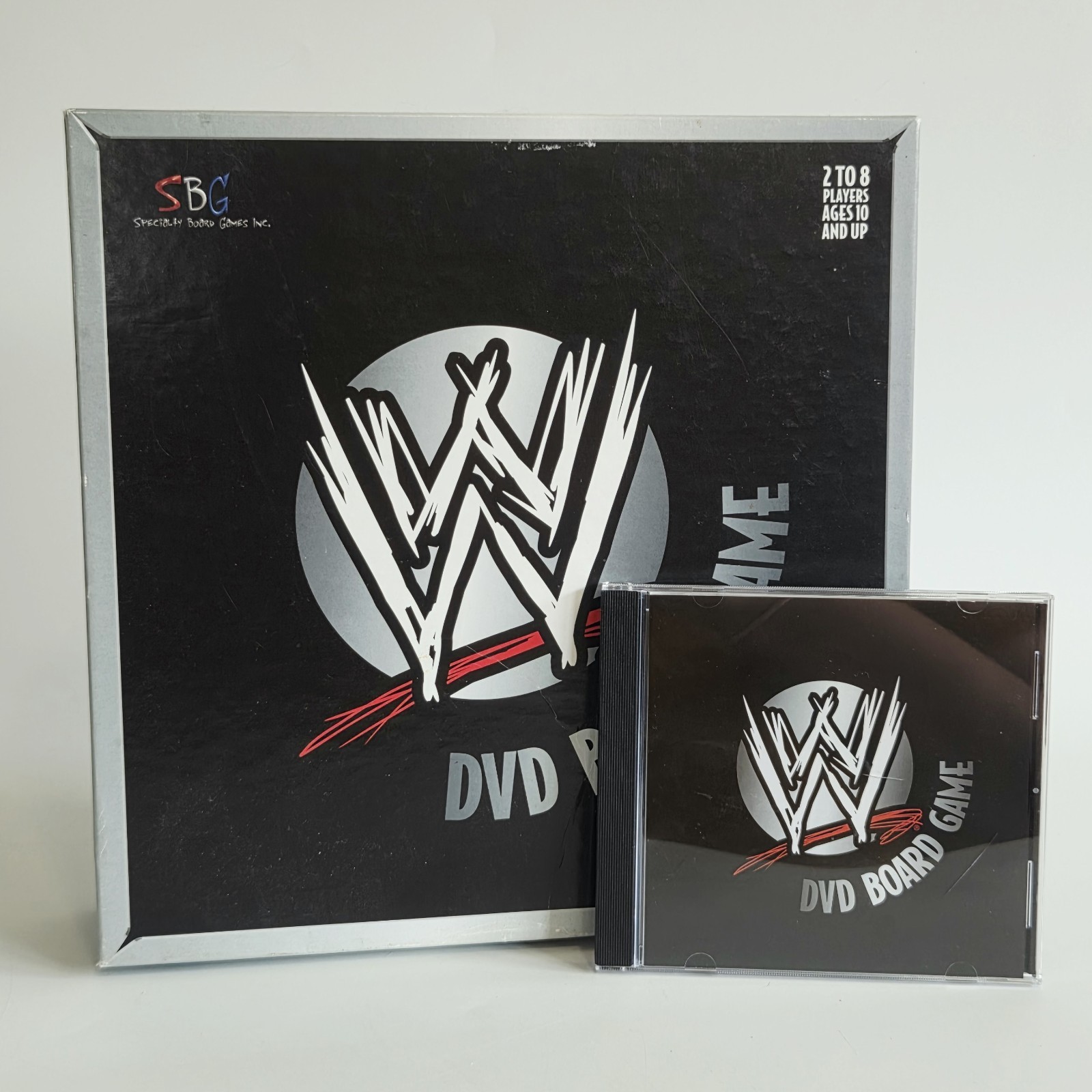 WWE World Wrestling DVD Board Game Raw Smackdown 2005 – Excellent & Complete!