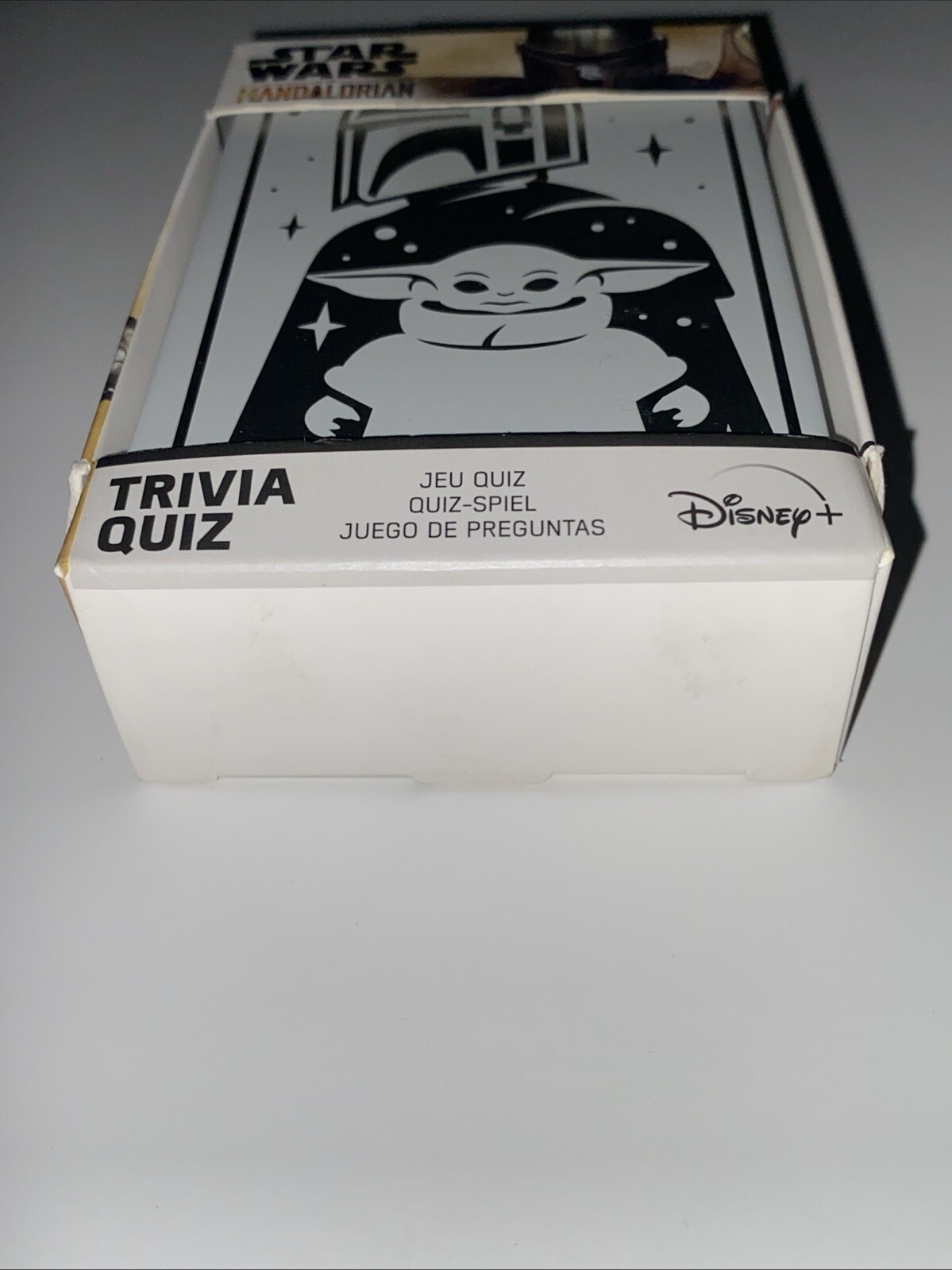 Disney Star Wars The Mandalorian 100 Question Quiz Card Game Baby Yoda Grogu