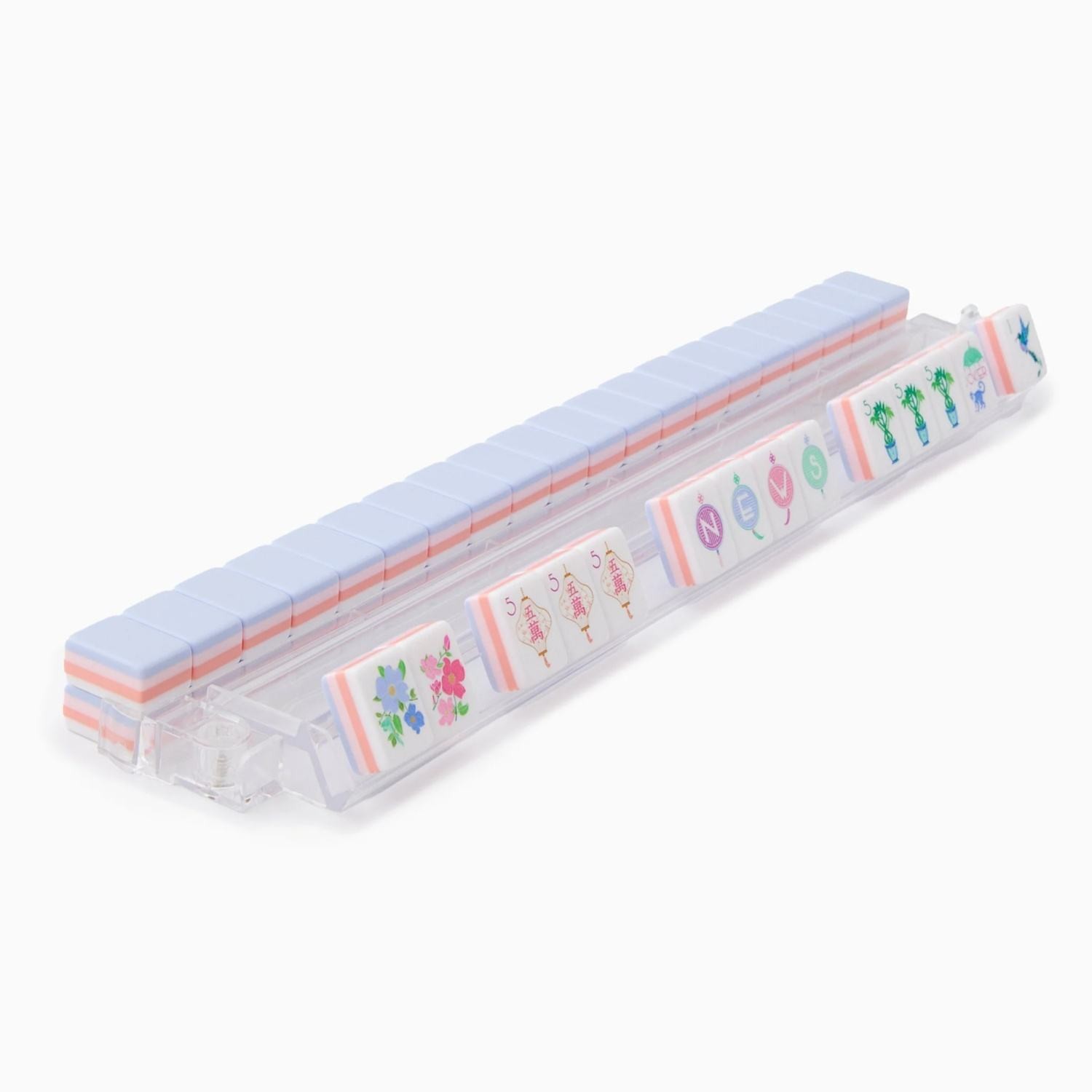 NEW! Vibrant Layered Mahjong Tiles – Full American Set 160Tiles – lavender