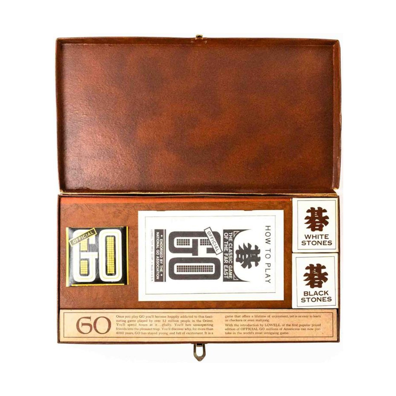 Lowell Toys Boardgame Official Go Box VG
