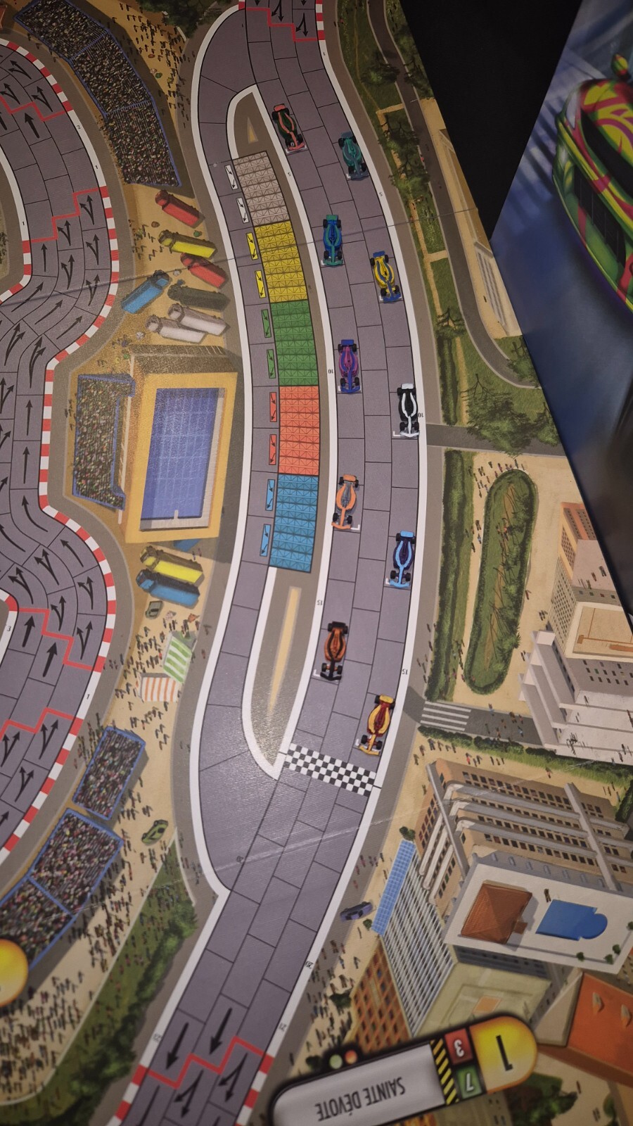 Formula D 10 painted miniature cars F1 / 10 cars F1 (20mm) painted