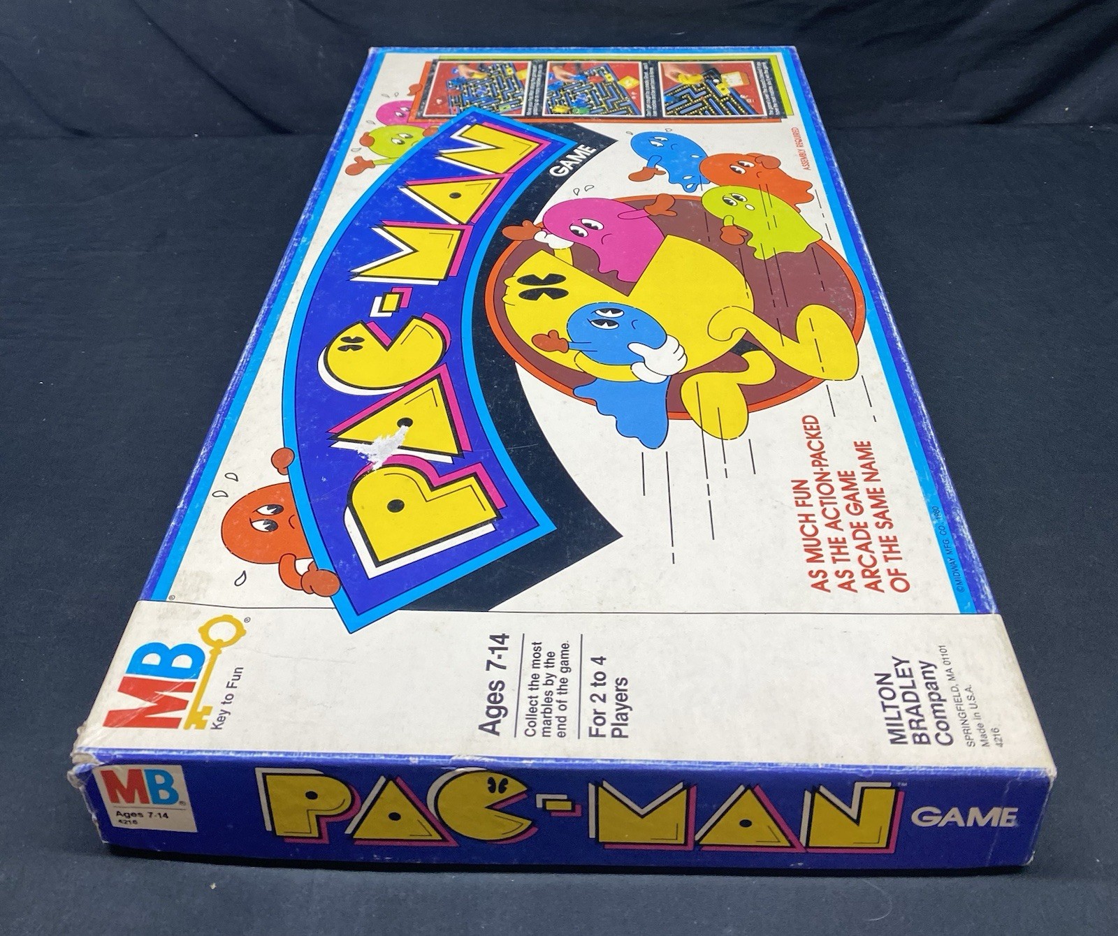 Vintage 1982 Pac-Man Board Game by Milton Bradley MB | Retro Arcade Classic