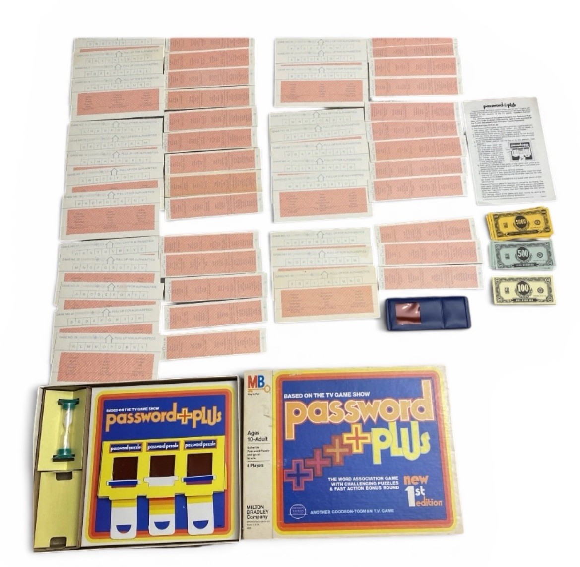 1978 Milton Bradley Password Plus Board Game First Edition Complete