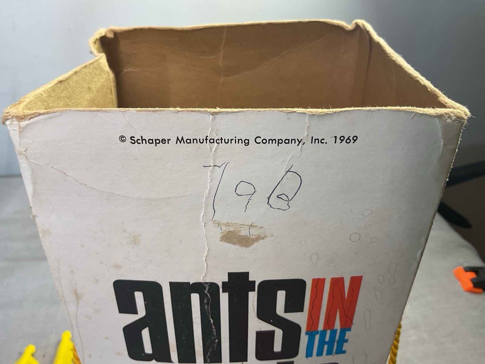 Schaper Ants in the Pants 1969 child game vintage Ages 3-10 Complete Free Ship