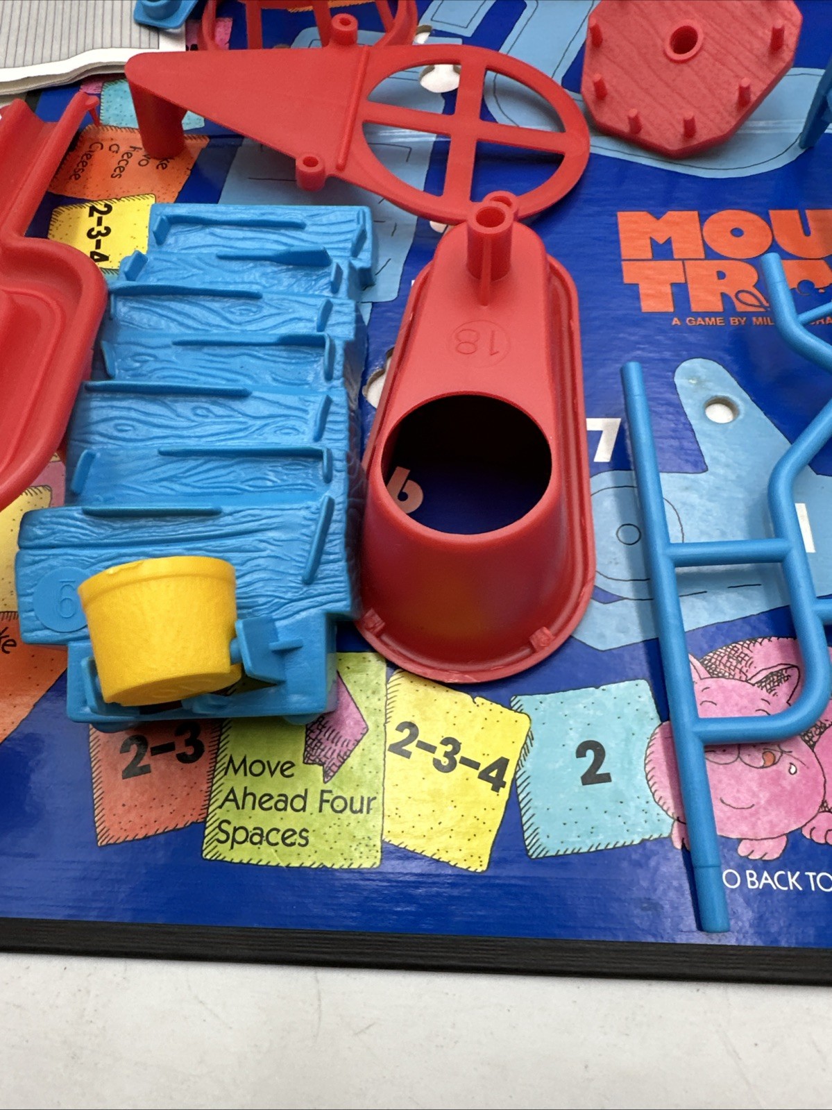 Vntg MOUSE TRAP Board Game by Milton Bradley 1986 Untested READ Description
