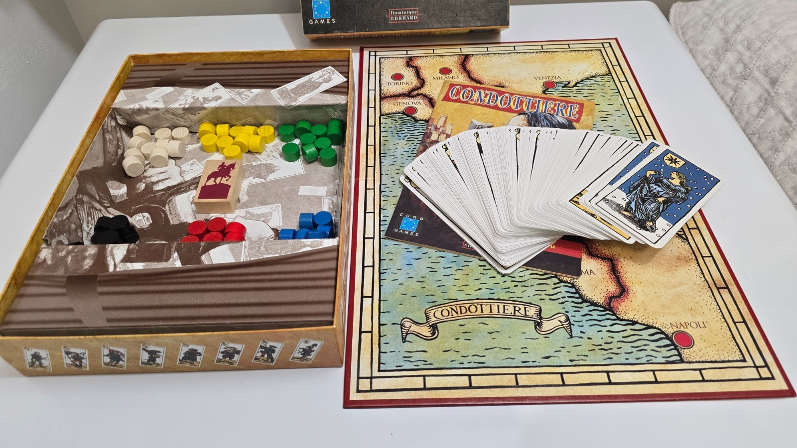 Condottiere Board Game Euro Games- Complete – Nice