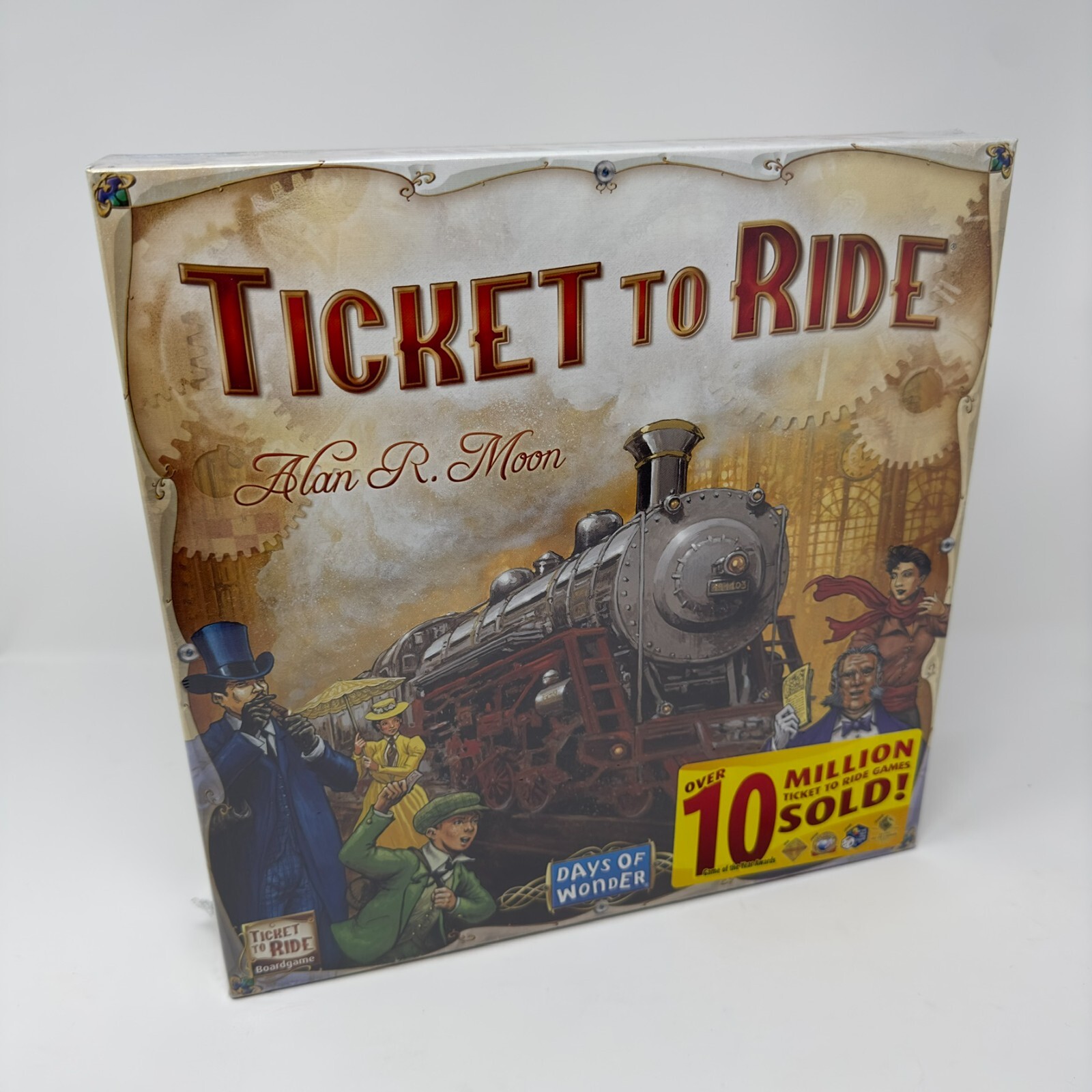Ticket To Ride by Alan R. Moon – Days of Wonder Train Board Game – New Sealed