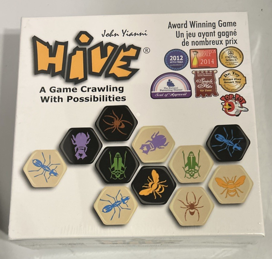 Hive: A Game Crawling with Possibilities from John Yianni NEW SEALED