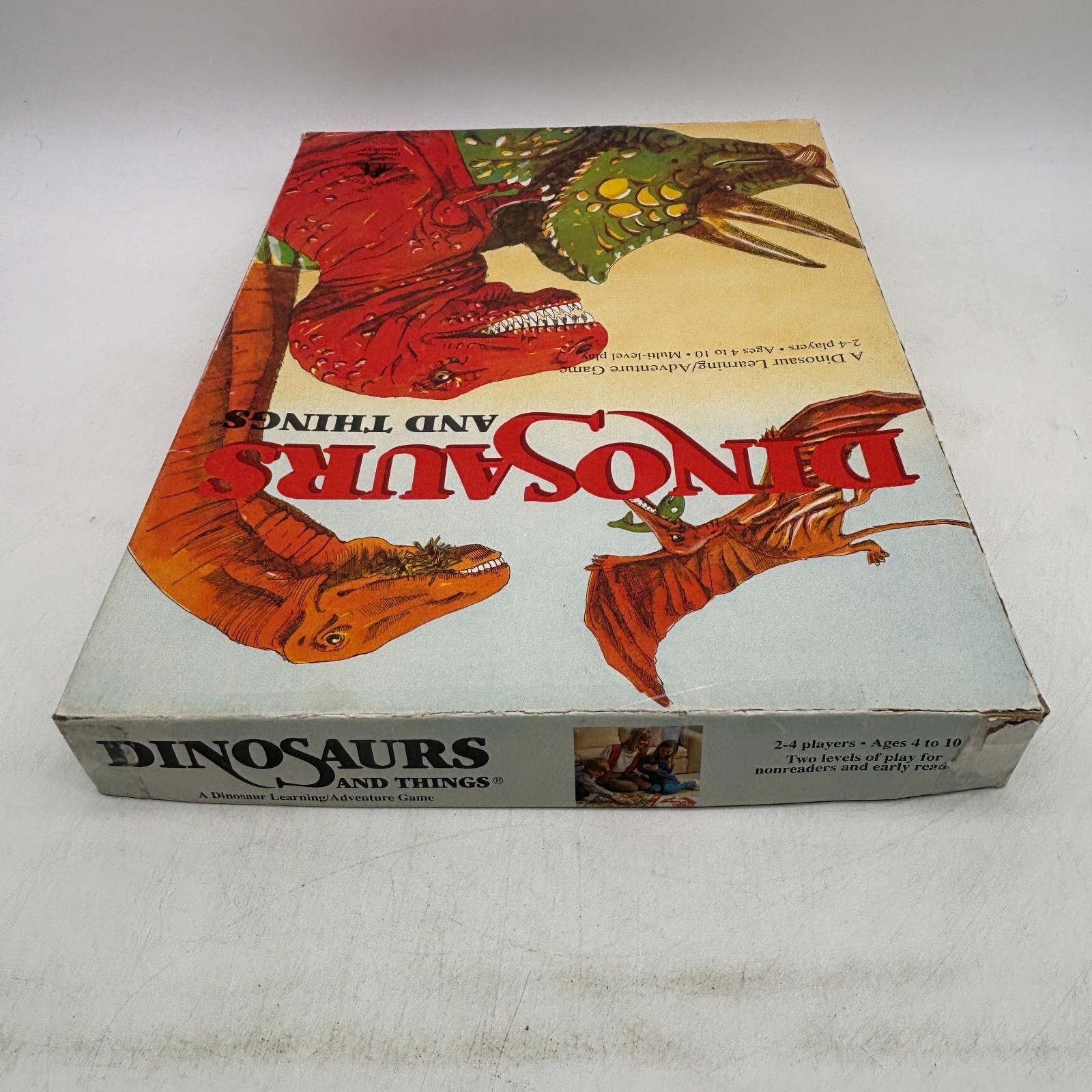 VINTAGE Dinosaurs and Things COMPLETE Aristoplay 1992 Learning Adventure Game