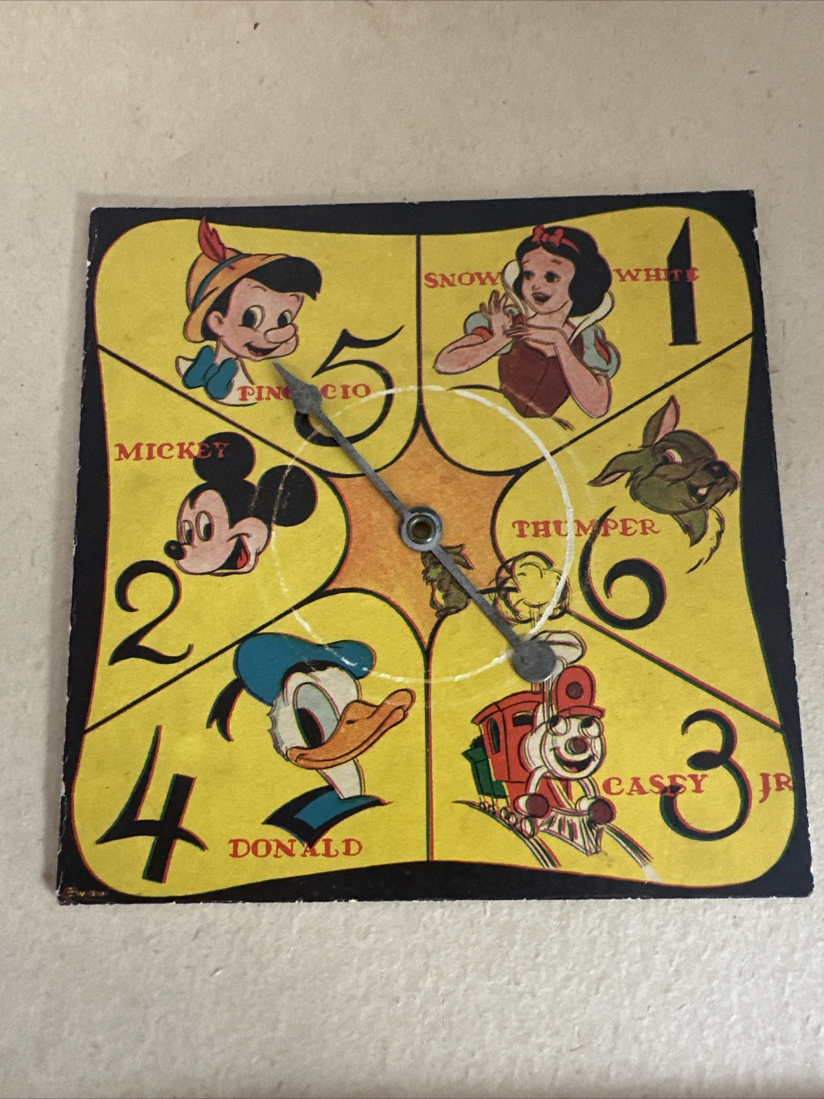 Vintage 1950s – 60s? Journey Through Disneyland Board Game Ontex No. 522 Scarce!
