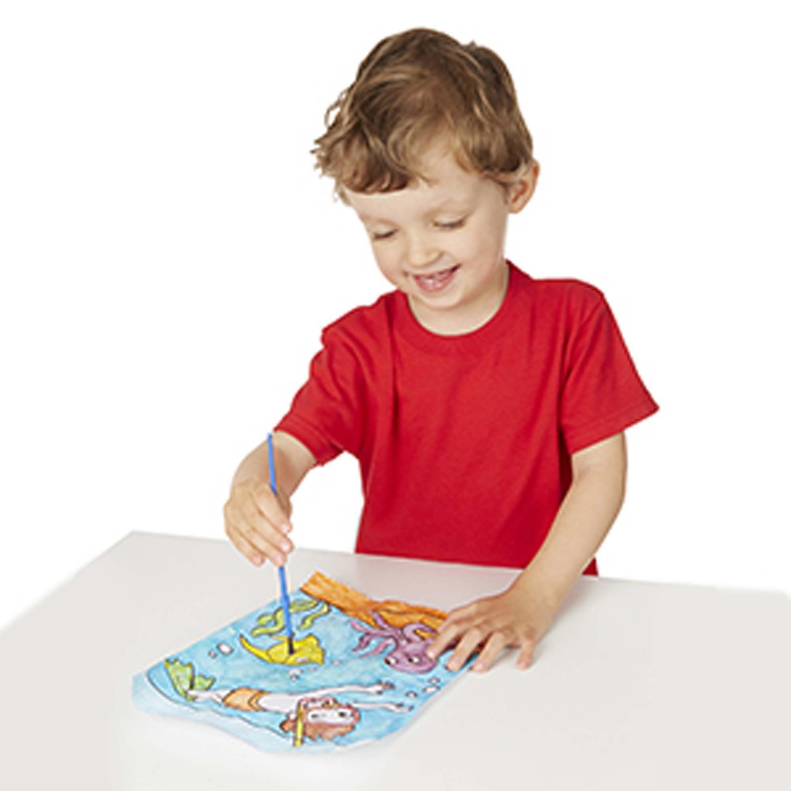 Paint with Water Activity Books Set Animals Vehicles Pirates Melissa Doug First