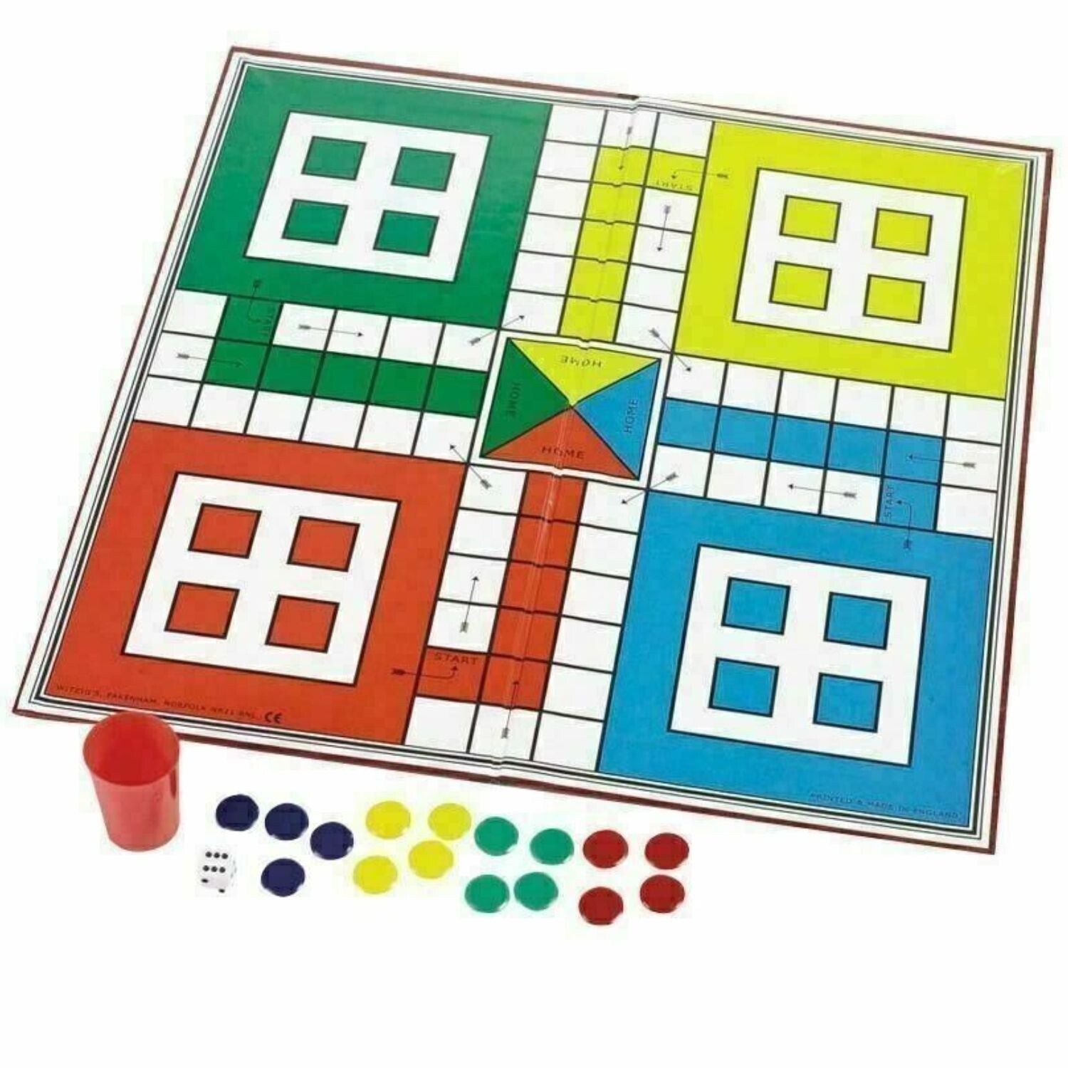 Ludo Snakes & Ladders Board Game Play With Children Family Friends For All Age
