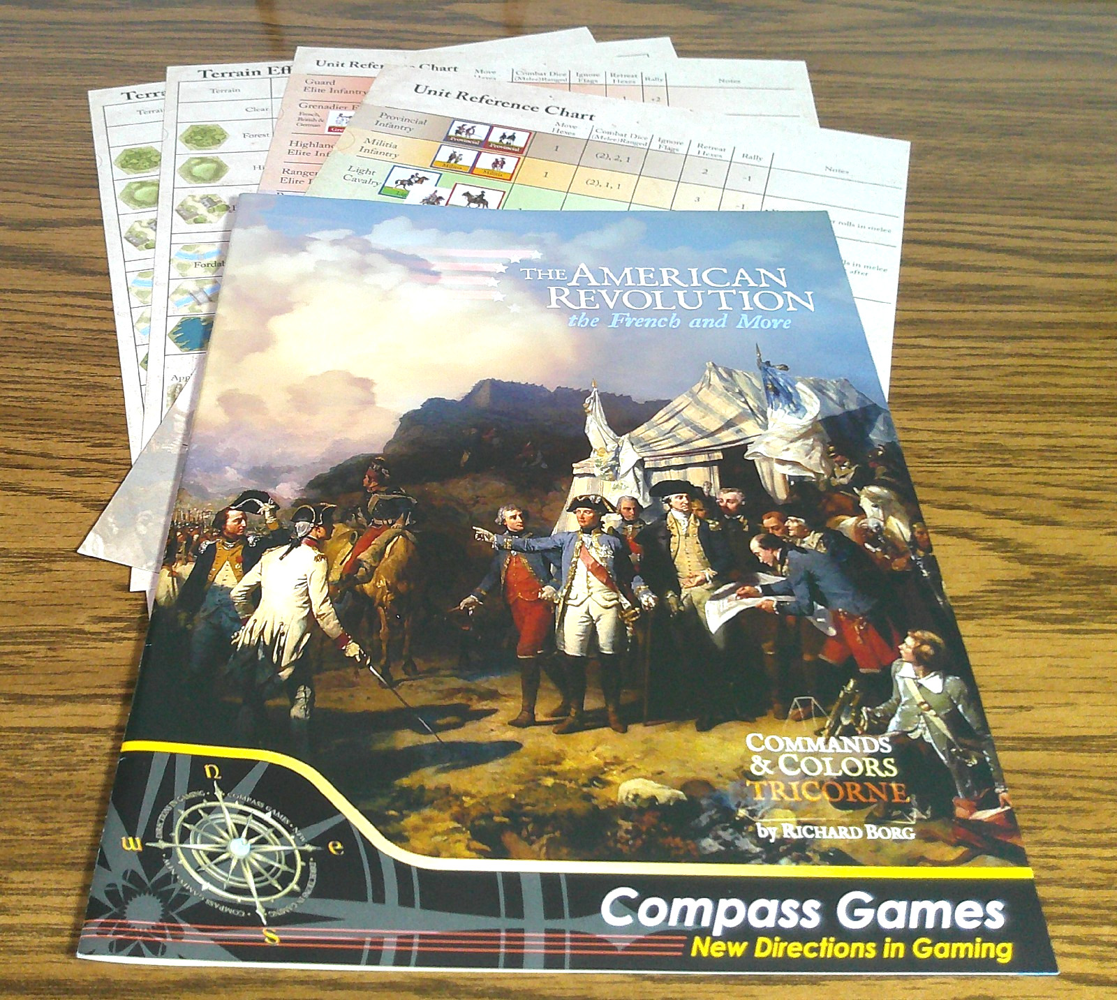 Compass Games the American Revolution The French and More Expansion 2018