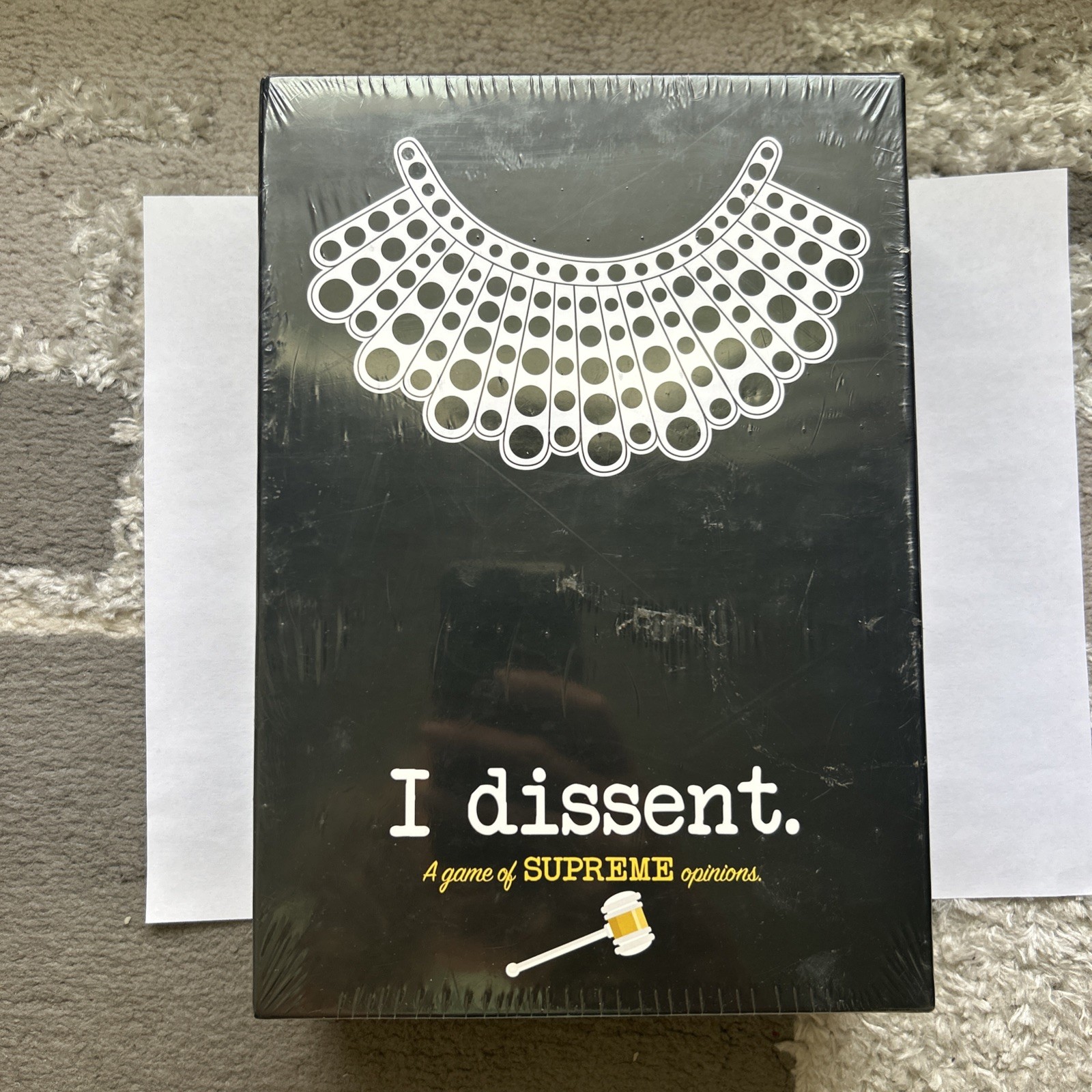 I Dissent Board Game A Game of Supreme Opinions Ruth Bader Ginsberg RBG Court