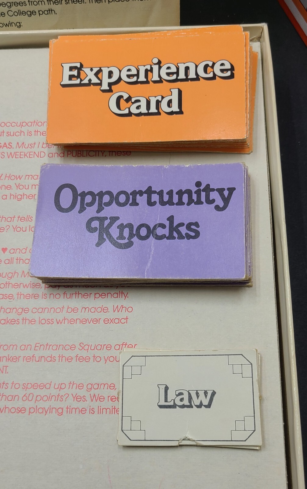 Vintage 1979 “Careers” Family Board Game Parker Brothers Fame Fortune Happiness
