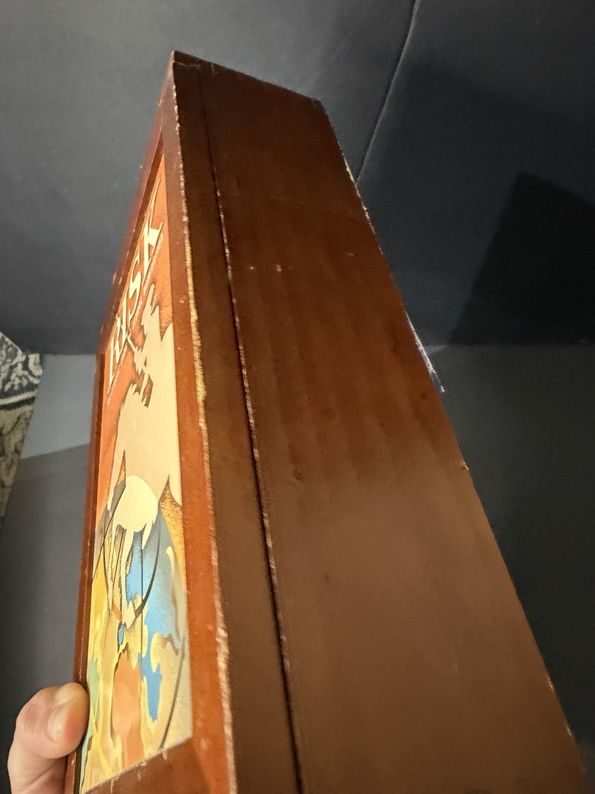 RISK The Classic Game of Global Domination Board Wooden Book Box Parker Brothers