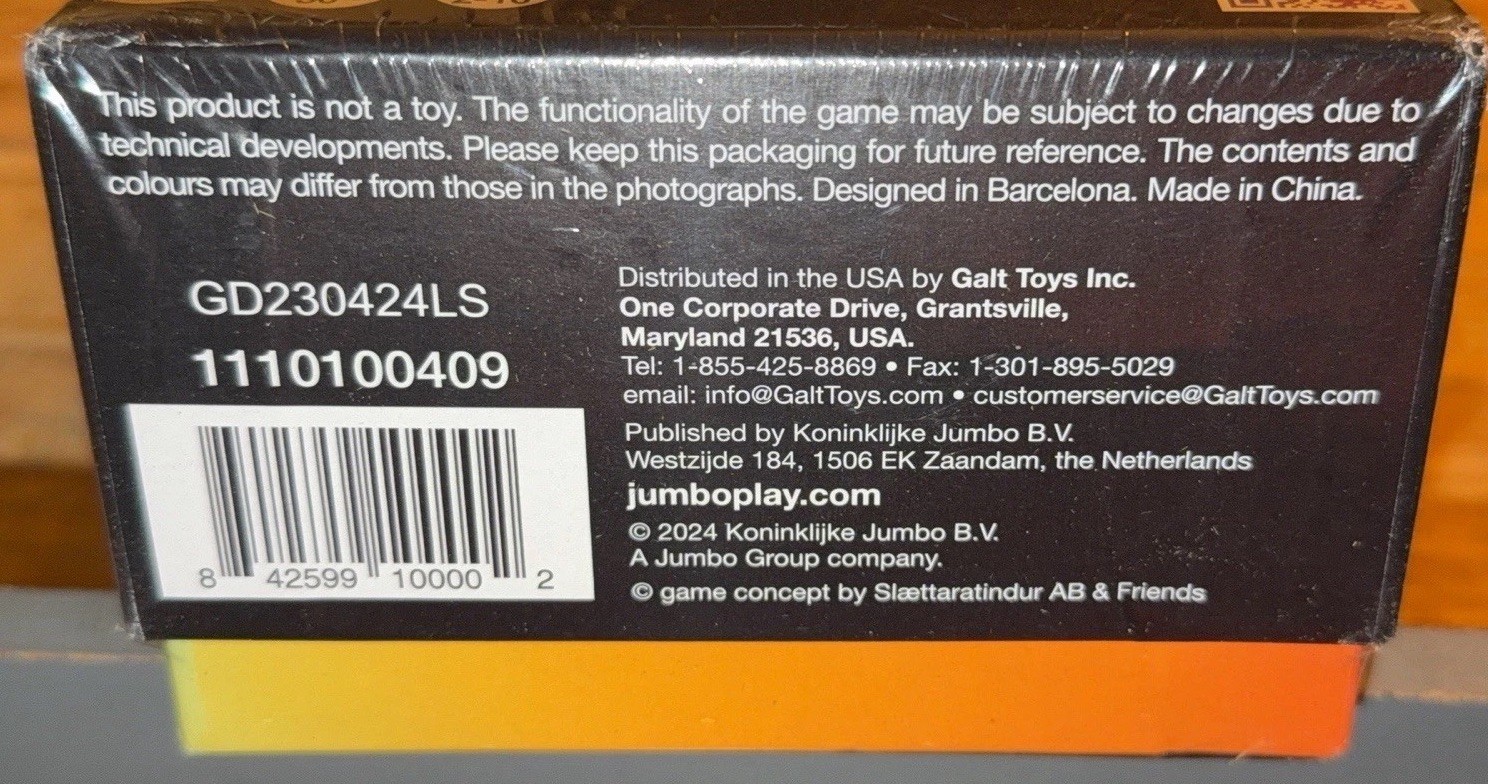 Jumbo Hitster – The Music Fun Party Quiz Card Game, 2-10 Players/FACTORY-SEALED!