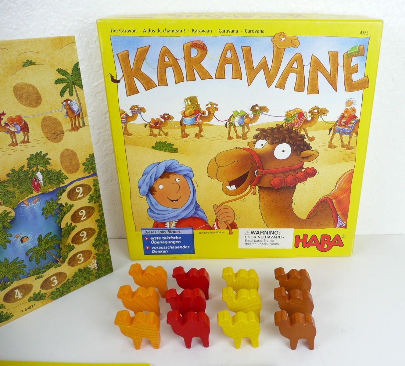 Karawane HABA Board Game Educational Family Friendly Fun Made in Germany