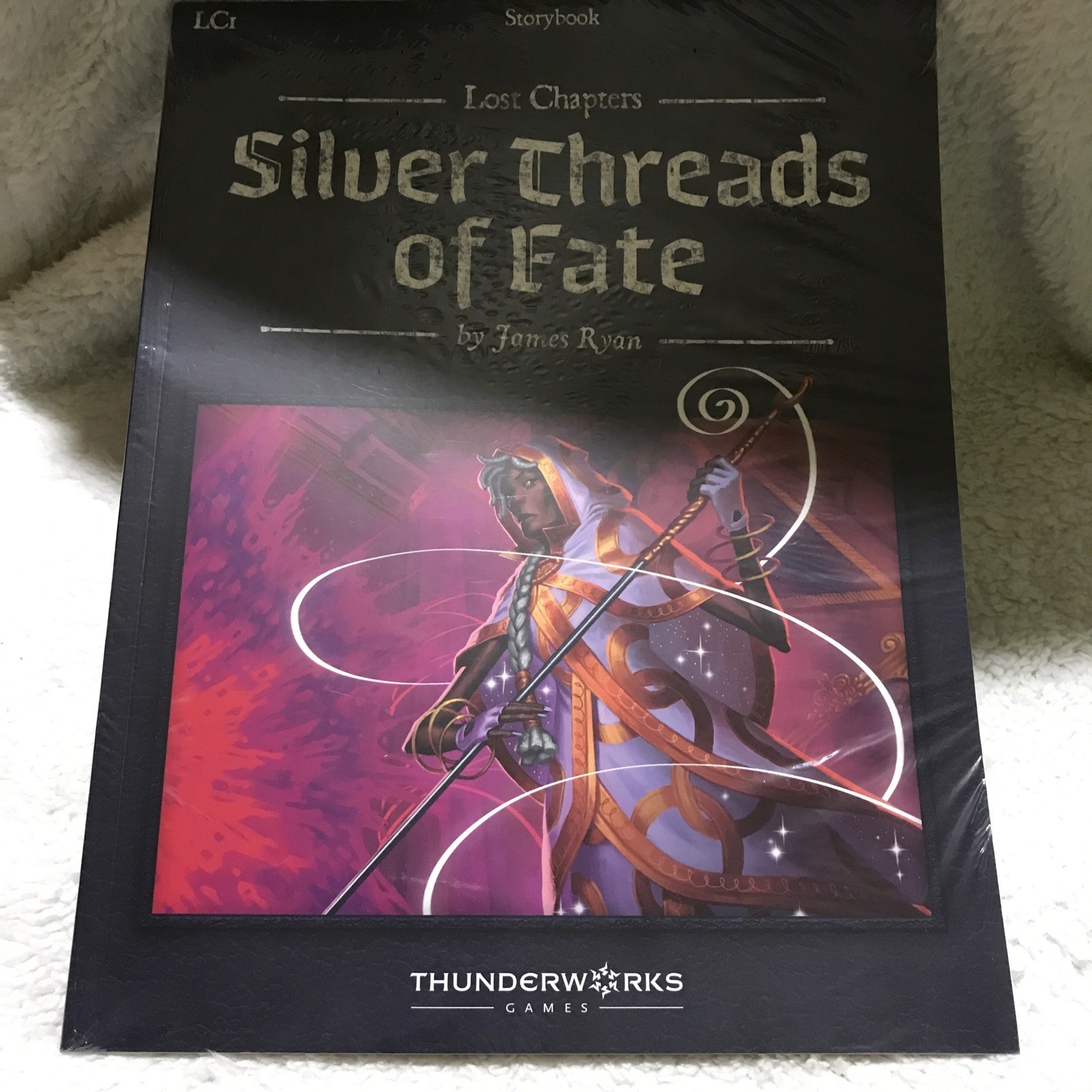 Thunderwork Dice Game Roll Player Adventures – Silver Threads of Fate Storybook