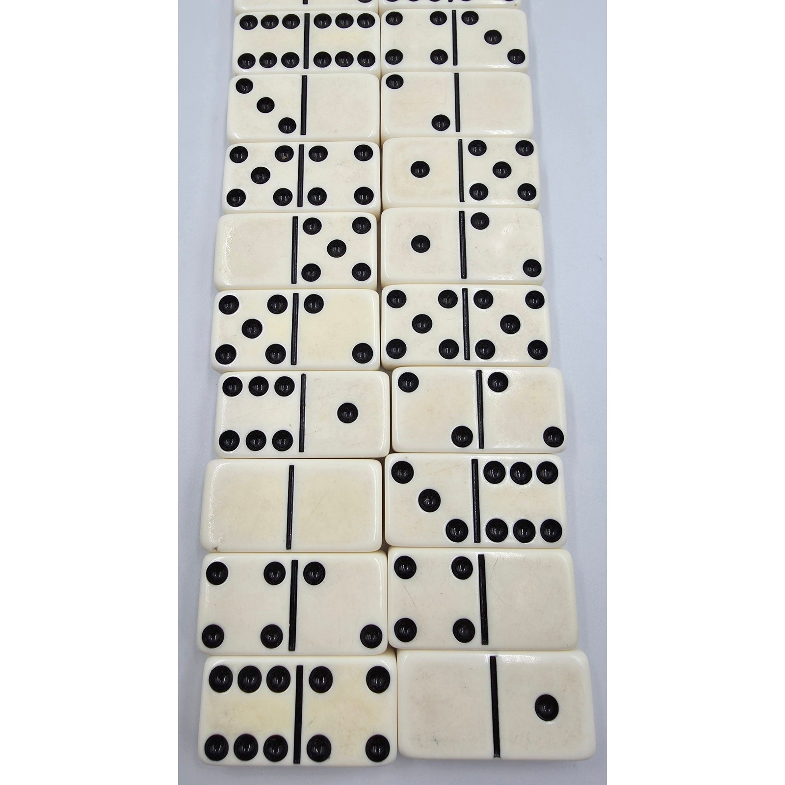 Puremco Marblelike Dominoes Extra Thick USA 28 Pcs Texas To The Bones