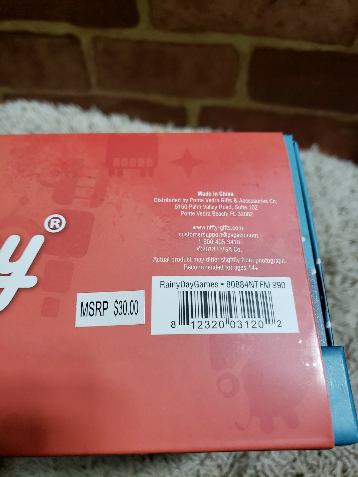 Nifty Indoor Rainy Day Games Kit. 6 Classic Game Set MSRP $30 4268