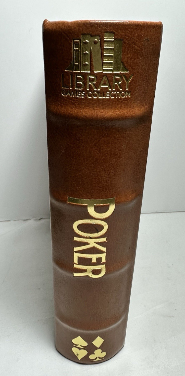 Library Games Collection Poker Set XC6724BR – 2012 EB Brands – New Open Box!