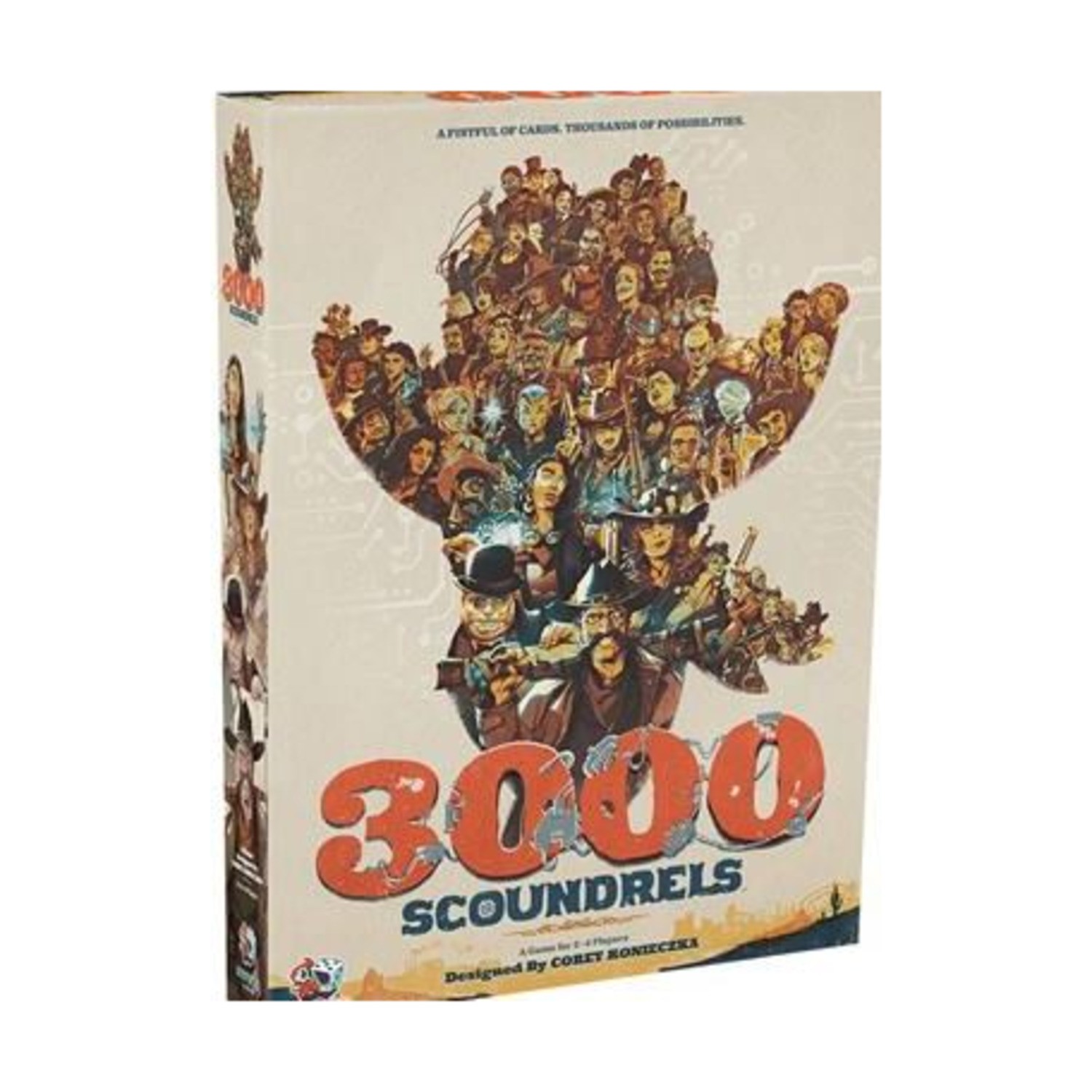 Unexpected Games Board Game 3000 Scoundrels Box SW (New)