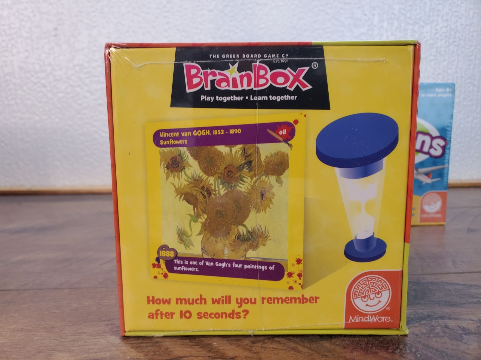 MindWare BrainBox Game Lot Math Art Inventions Educational Trivia Memory Sealed