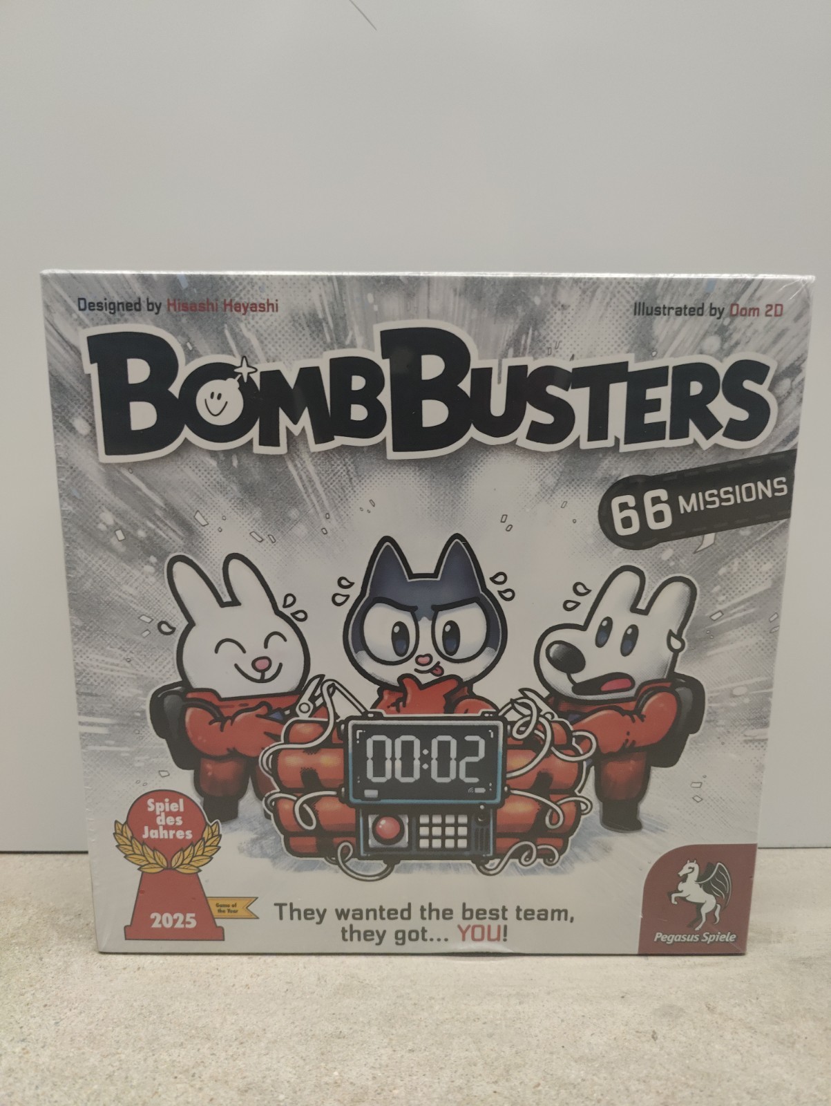 Bomb Busters Cooperative Board Game Pegasus Spiele Deduction Team