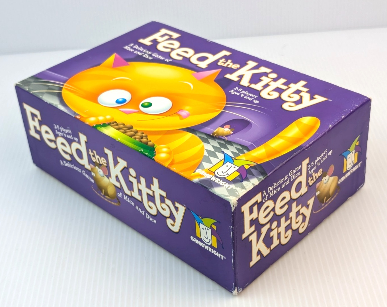 Feed the Kitty Game 100% COMPLETE Gamewright 2017 Children’s Kids Wooden