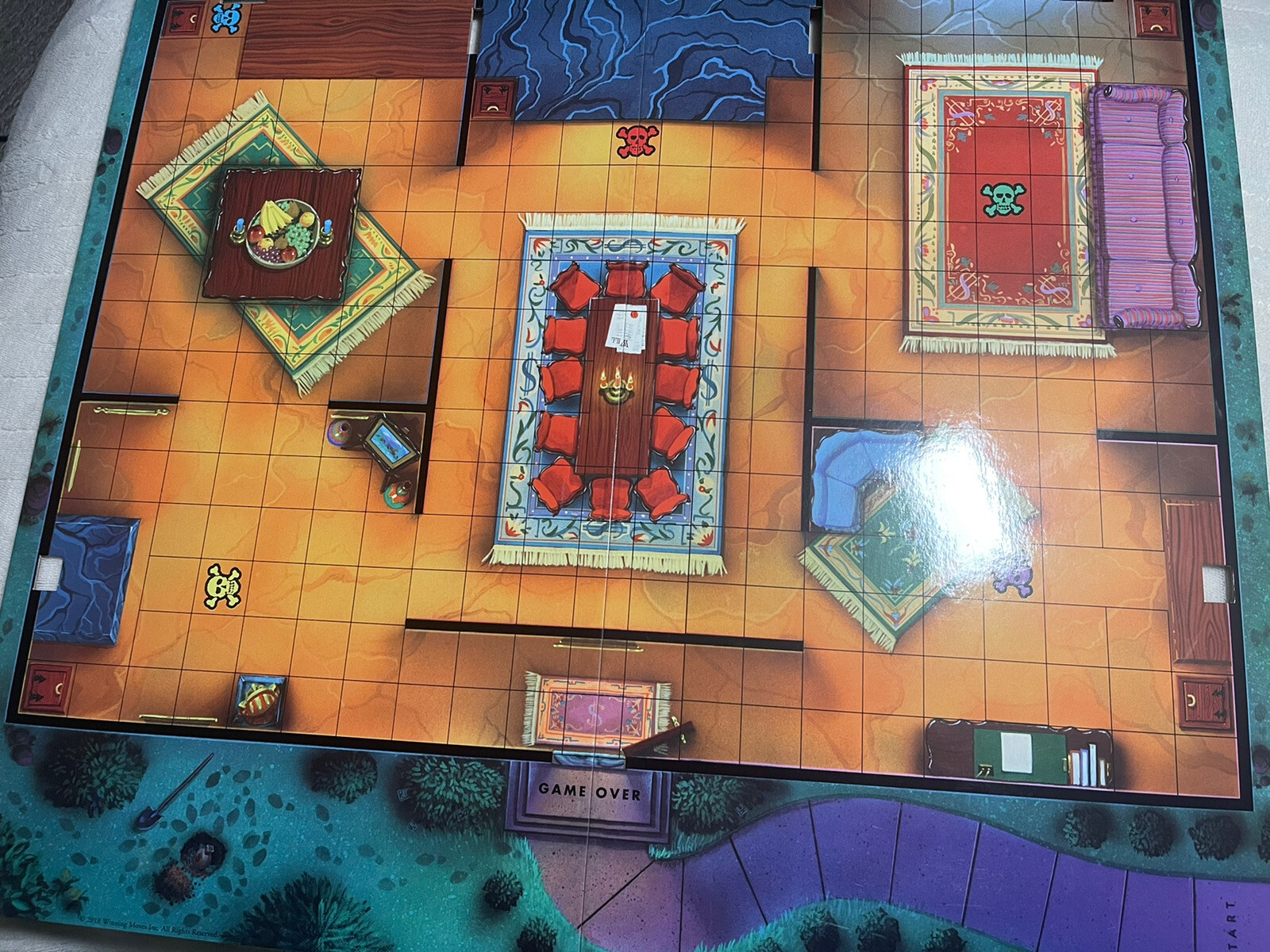 13 Dead End Drive Board Game Replacement Part-Game Board Only!