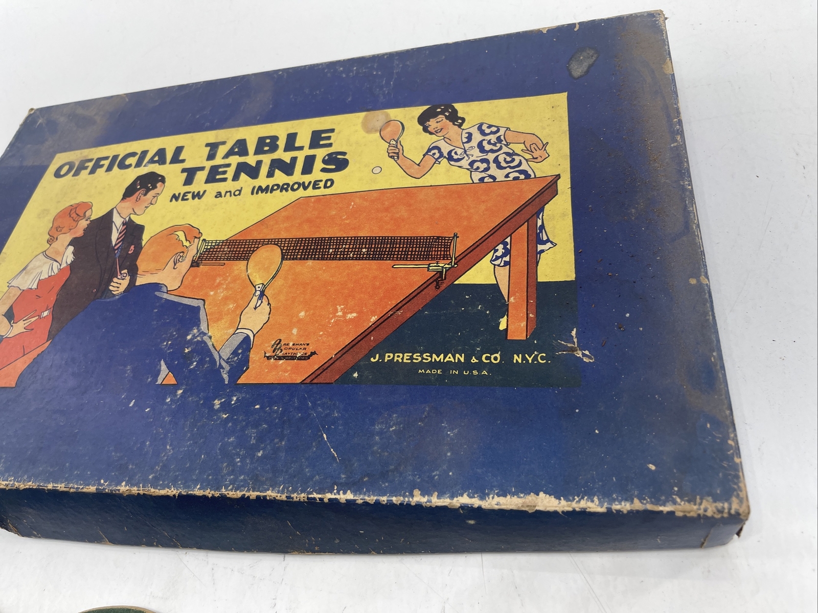Vintage Table Tennis Game – J. Pressman Co.