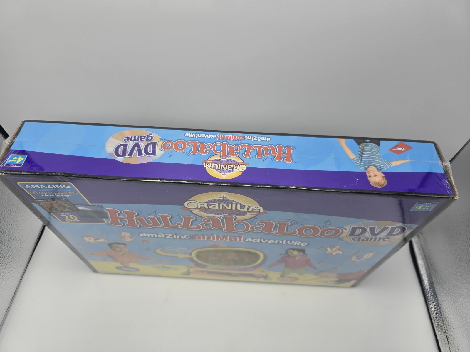 Cranium Hullabaloo Amazing Animal Adventure DVD Game Dance Activity Play Pads