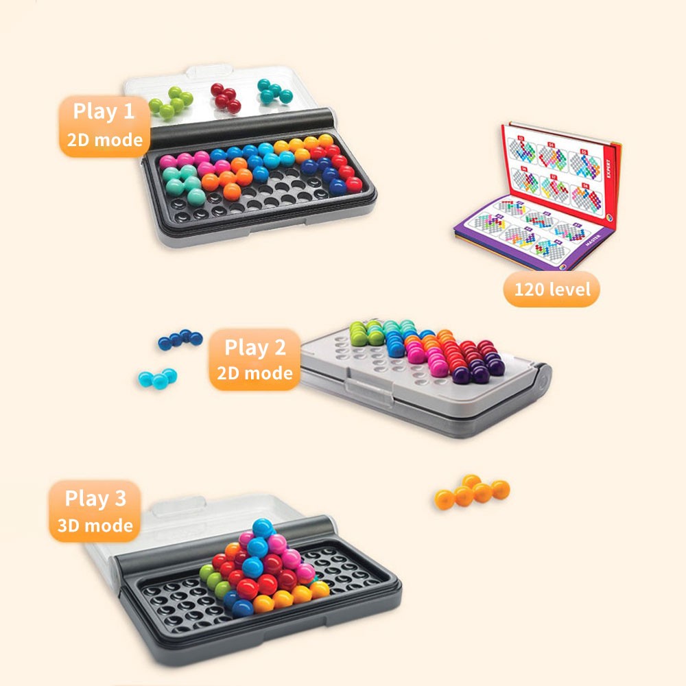 IQ Puzzler Puzzle Brain Teaser Smart Games Children Funny Toys ET