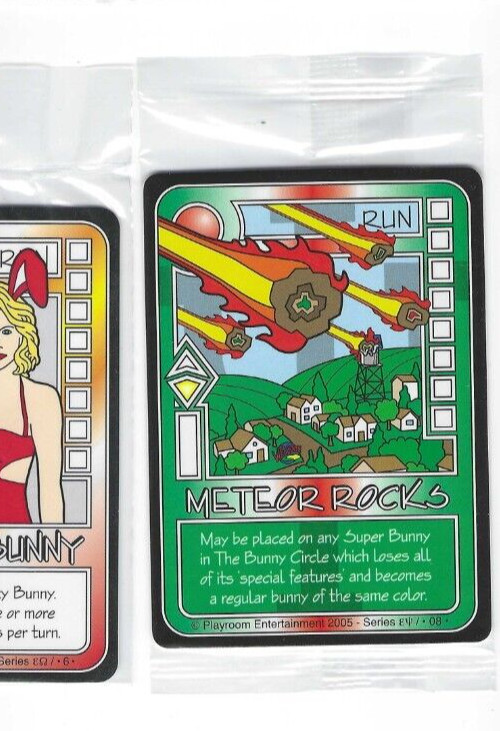 Killer Bunnies Promo Card #8 METEOR ROCKS Unplayed 2005